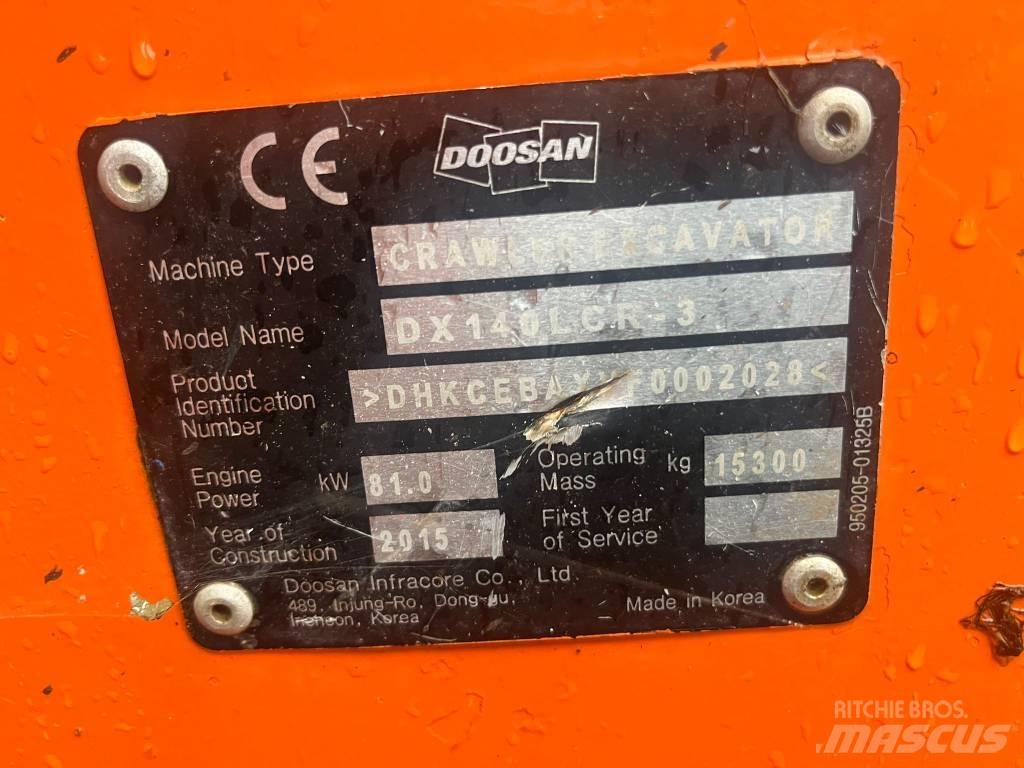  2015 DX140LCR-3 Excavatoare pe șenile
