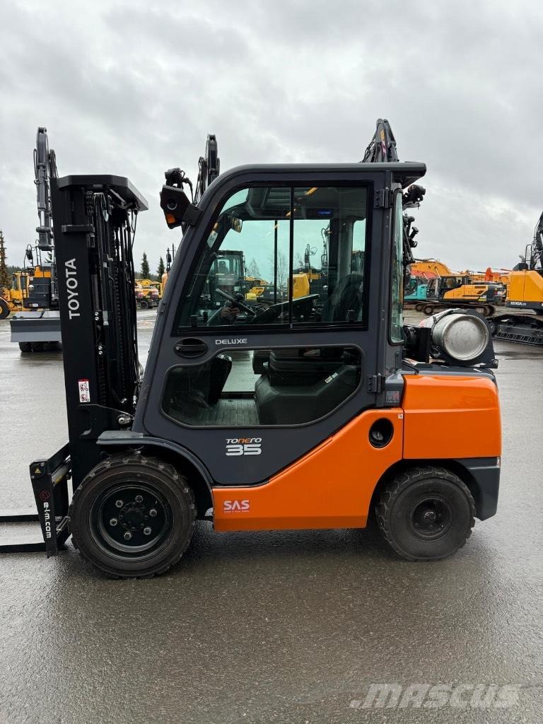 Toyota 02-8 FGJF 35 Stivuitor GPL