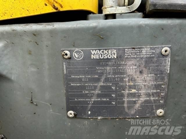 Wacker Neuson 803 Mini excavatoare < 7t