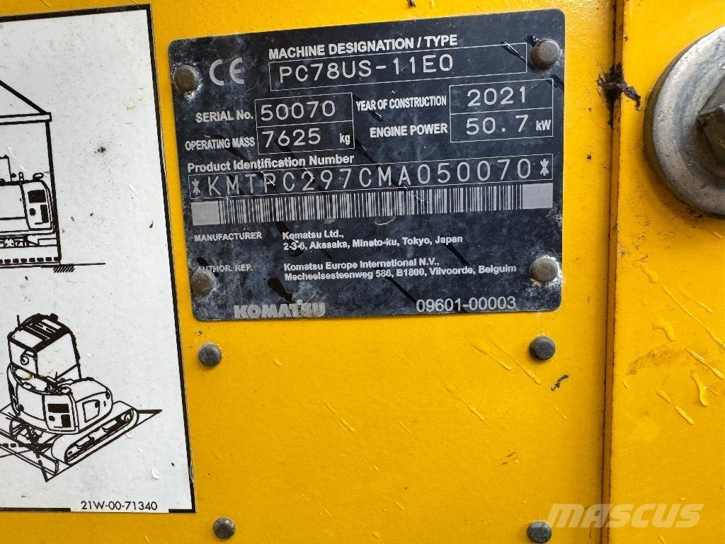 Komatsu PC 78 US Excavatoare 7t - 12t