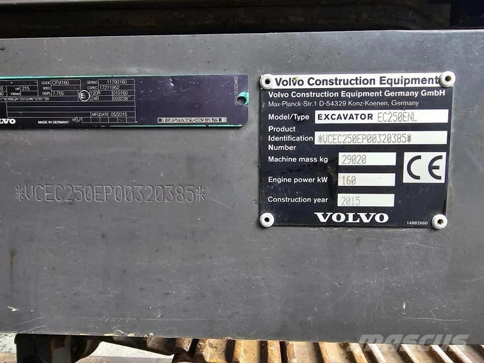 Volvo EC250 ENL Excavatoare pe șenile
