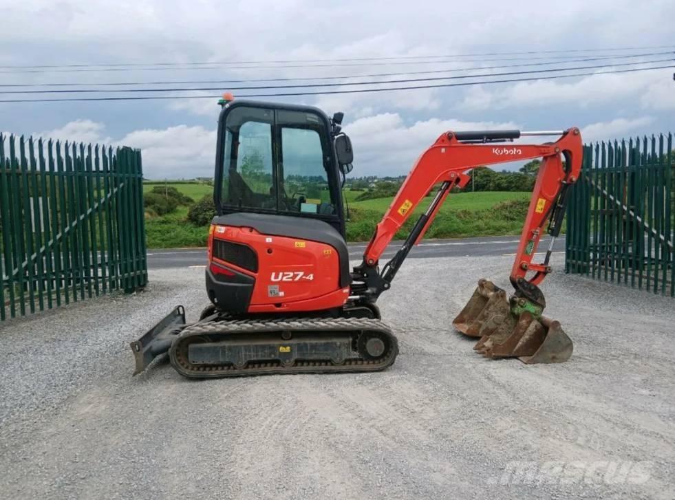 Kubota U 27-4 Mini excavatoare < 7t