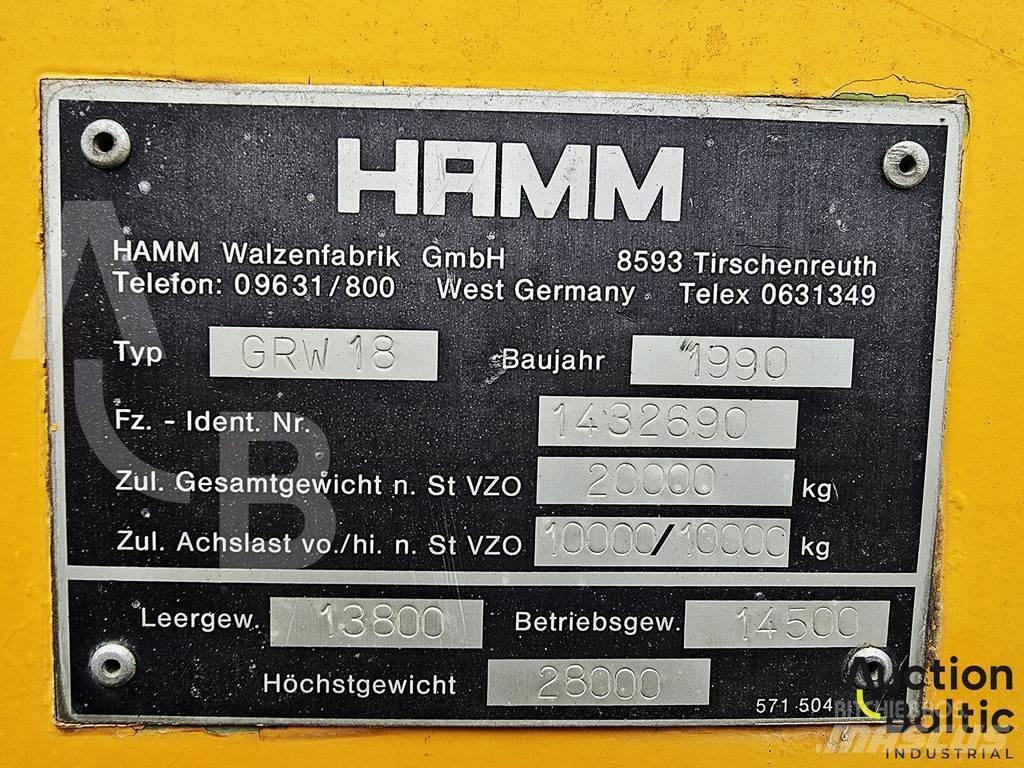 Hamm GRW 18 Cilindri compactori cu roti