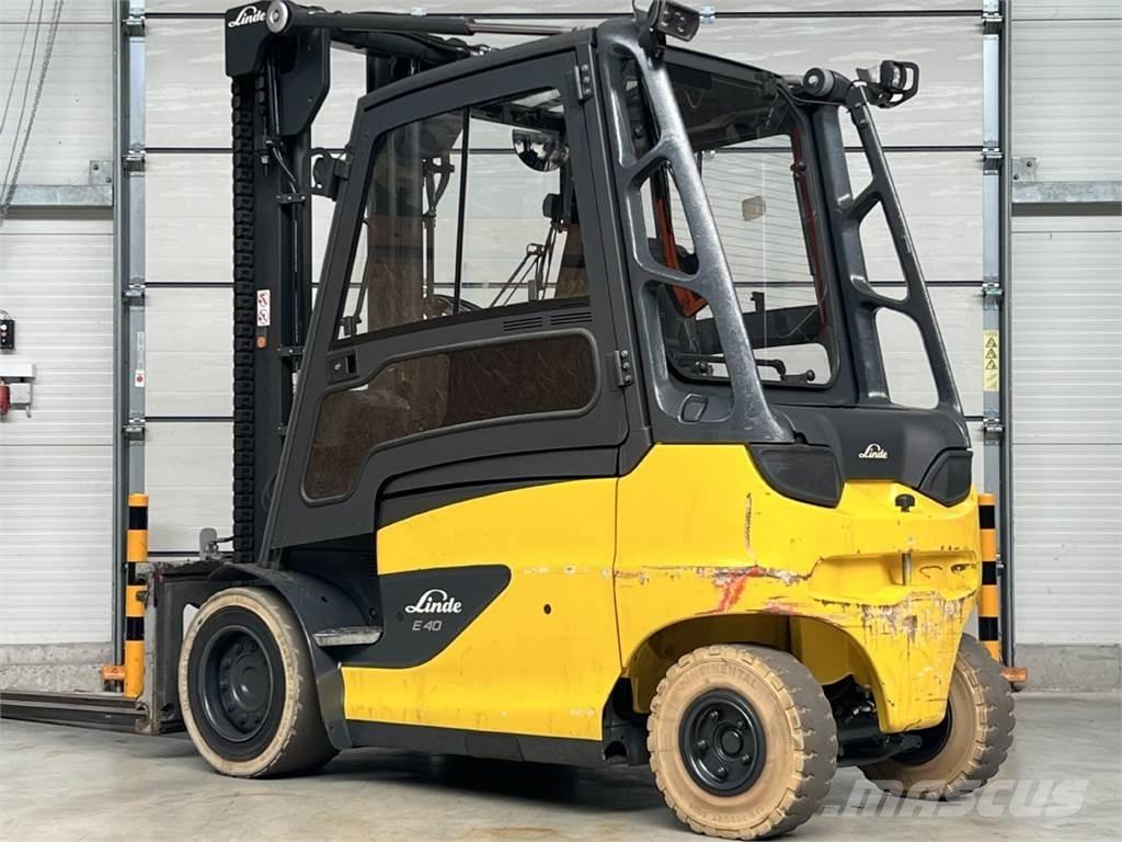 Linde E 40H-01 / 600 Stivuitor electric