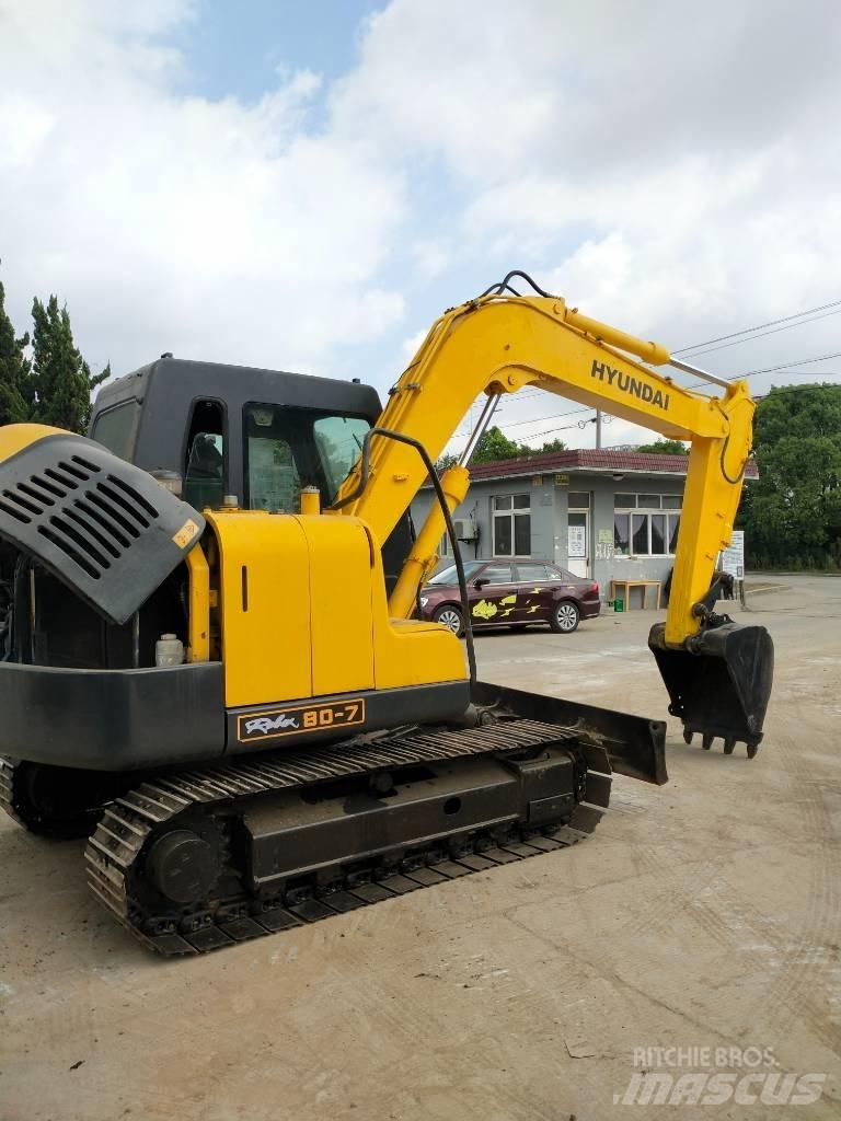 Hyundai 80-7 Excavatoare pe șenile
