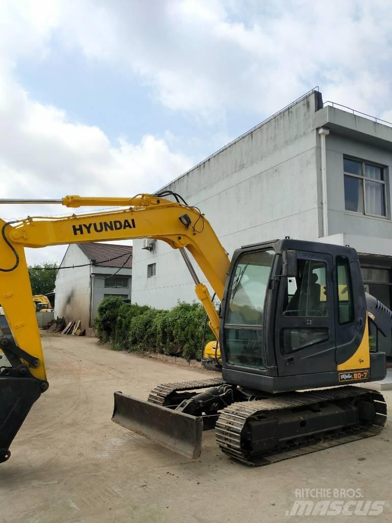 Hyundai 80-7 Excavatoare pe șenile
