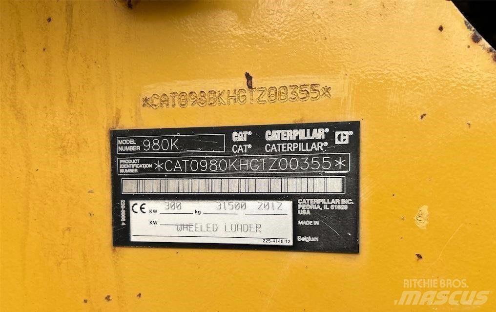 CAT 980 K Incarcator pe pneuri