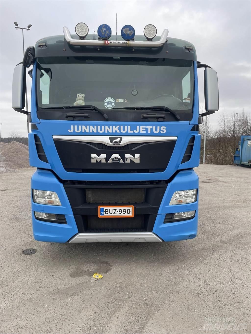MAN TGX 35.560 Ferma/Camioane transport cereale