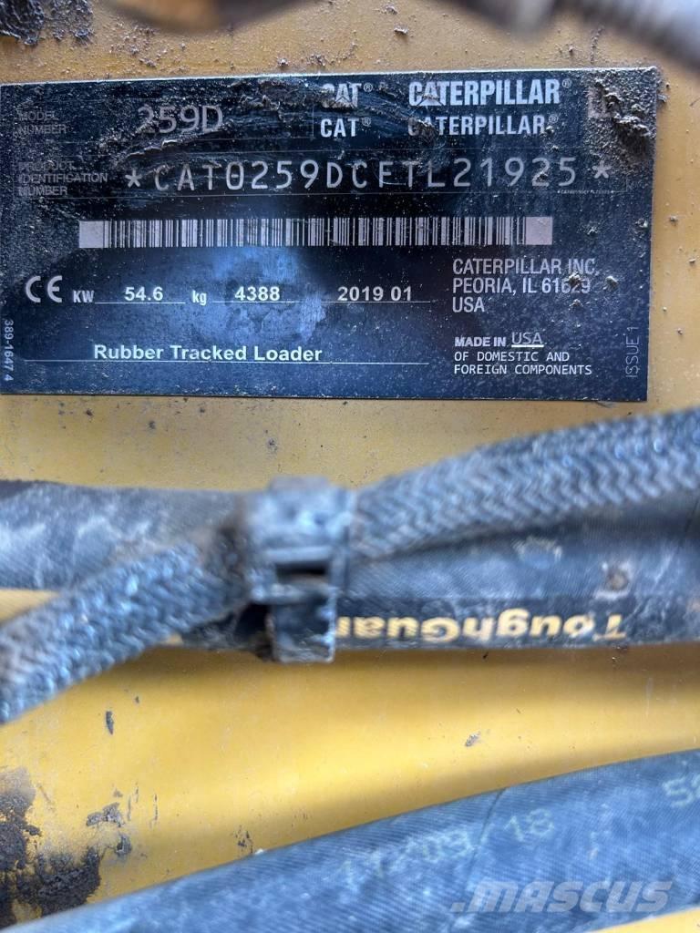 CAT 259 D Mini incarcator