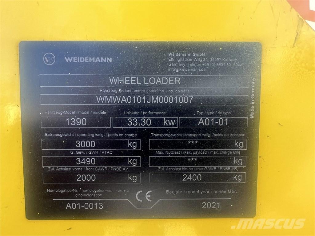 Weidemann 1390 Mini incarcatoare