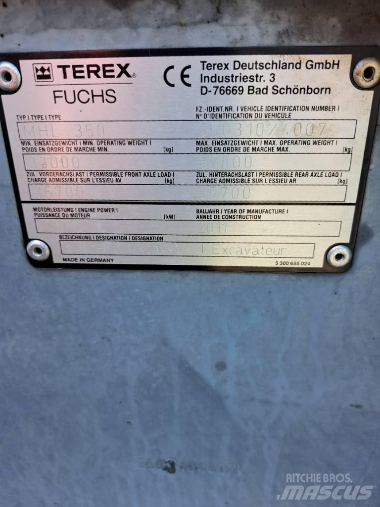 Fuchs MHL350E Paleta de manipulare