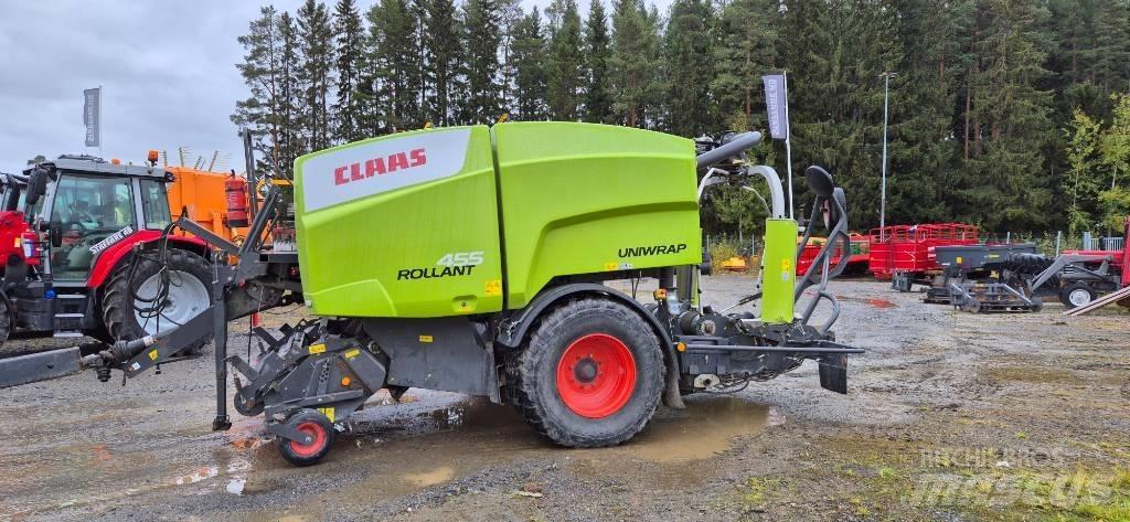 CLAAS 455 Uniwrap Masina de balotat cilindric