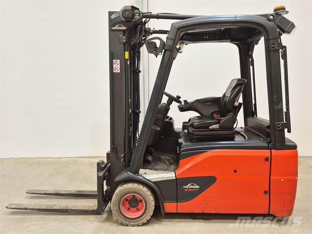 Linde E20L 02 386 Stivuitor electric