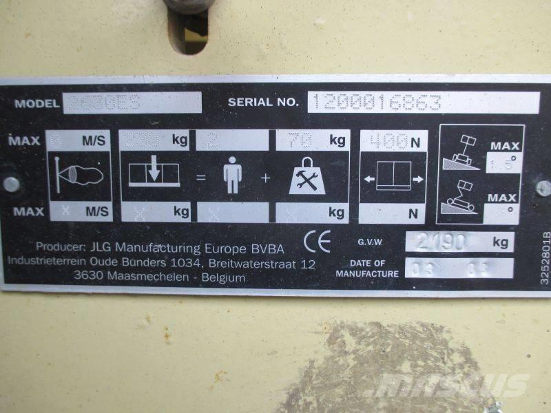 JLG 2630 ES Platforme foarfeca
