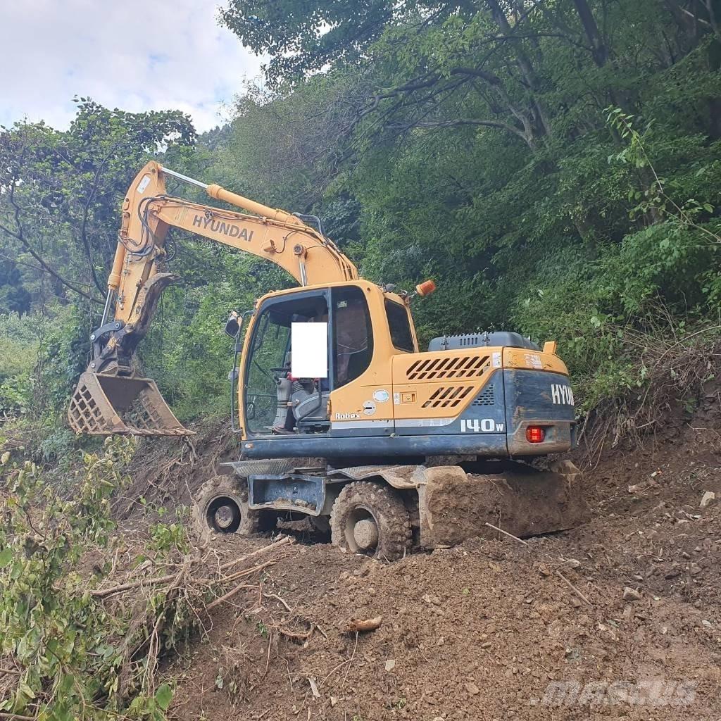 Hyundai Robex 140 W Excavatoare cu roti