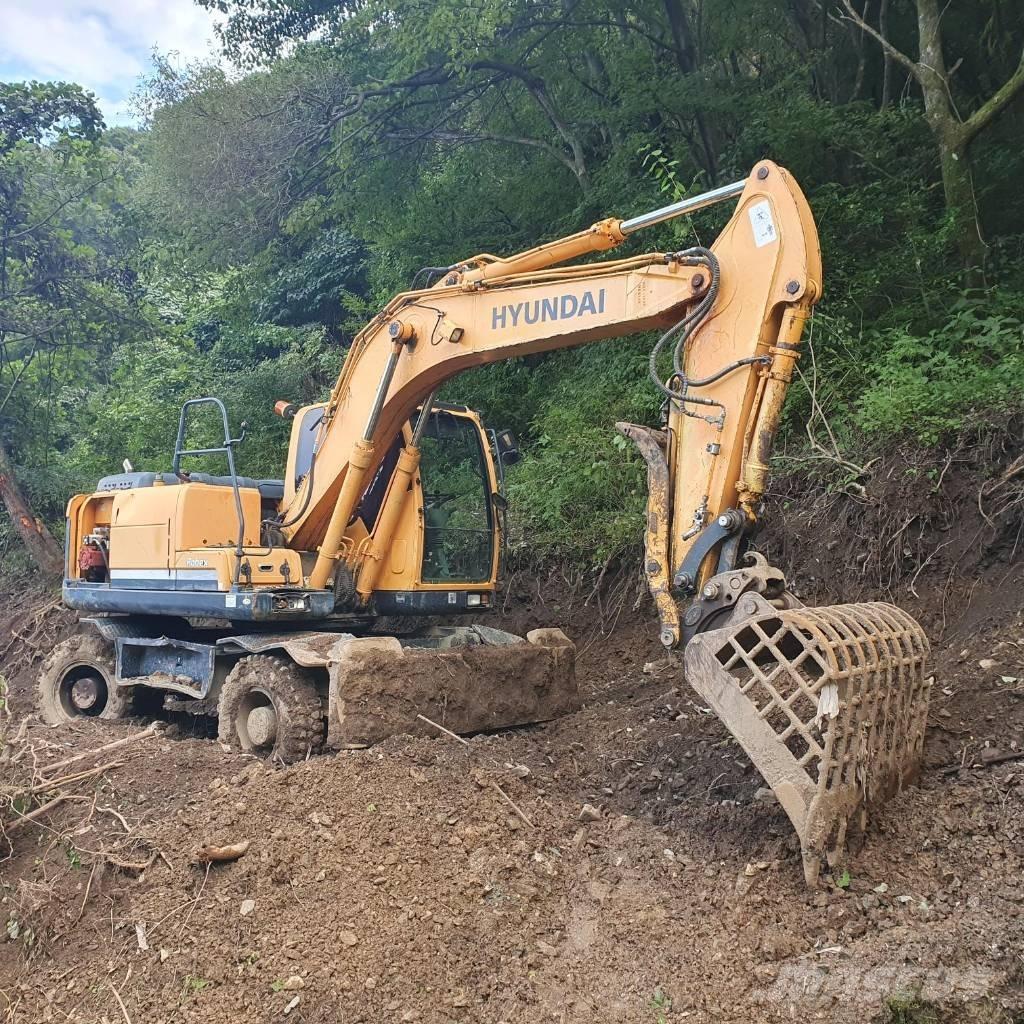 Hyundai Robex 140 W Excavatoare cu roti