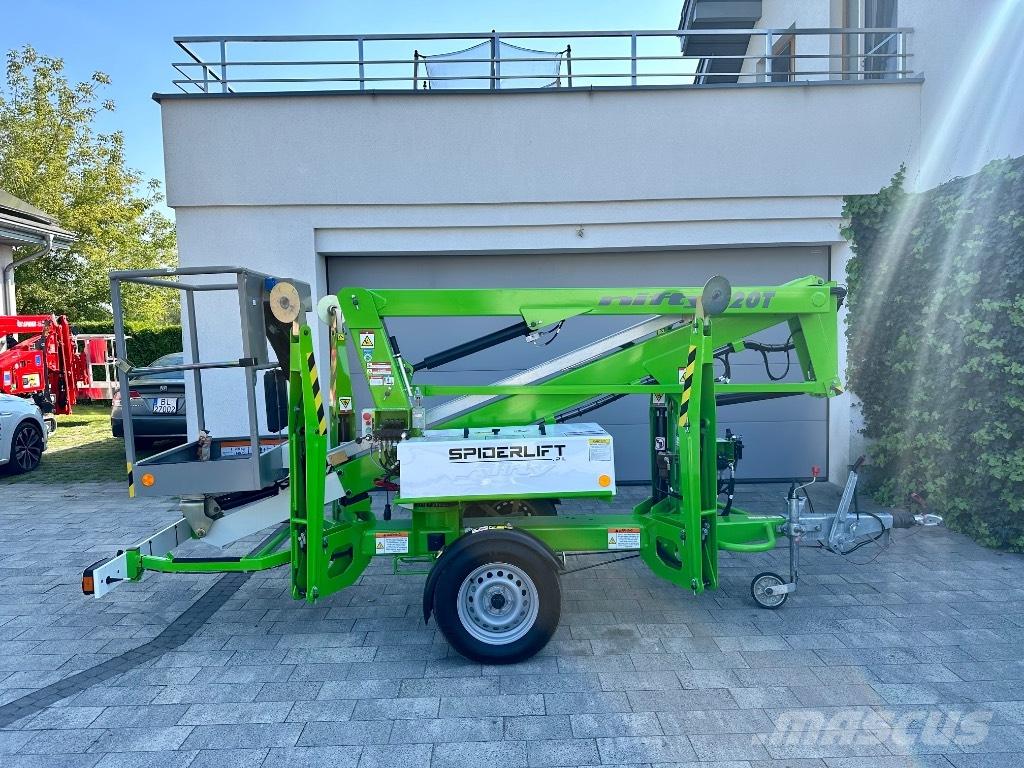 Niftylift 120TE Platforme aeriene montate pe remorca