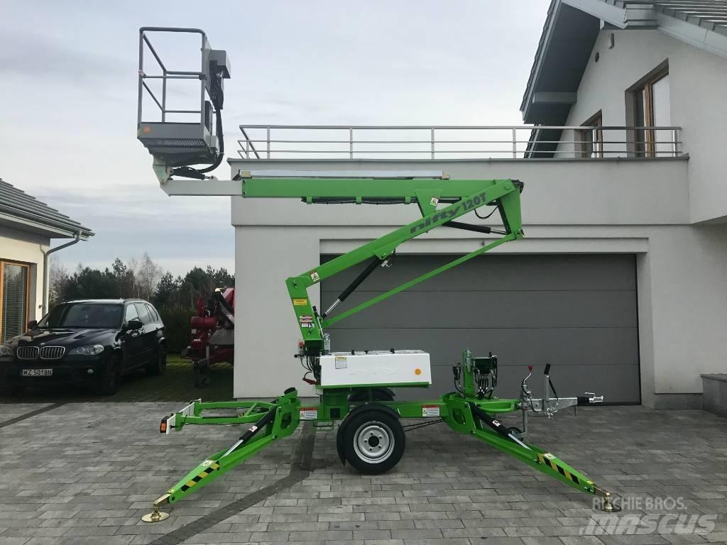 Niftylift 120TE Platforme aeriene montate pe remorca