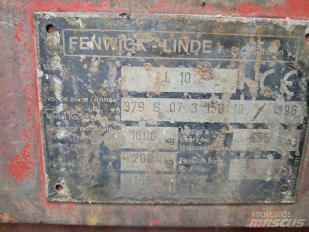 Linde L10 Transpaleta manuala