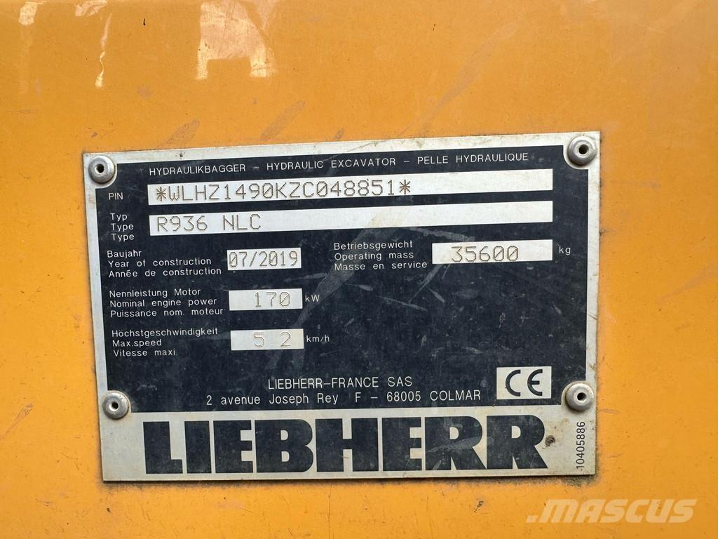 Liebherr R936 NLC Excavatoare pe șenile
