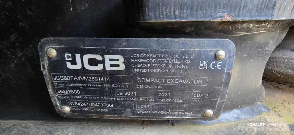 JCB 50 Z-2 Mini excavatoare < 7t