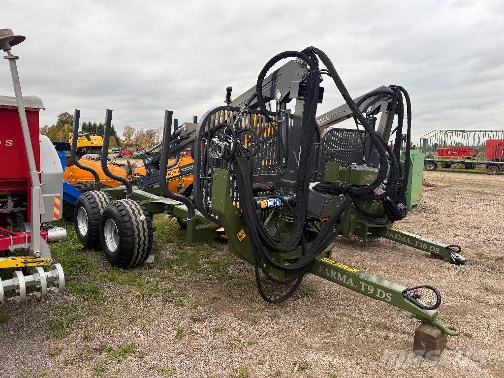 Farma T9 DS 6,7 kran Remorci forestiere