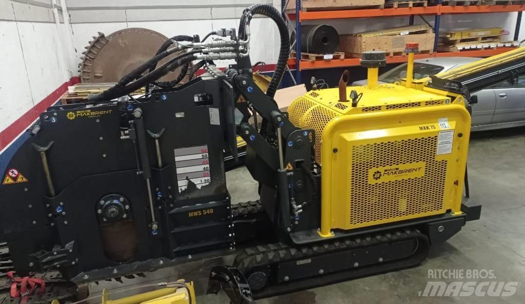 Garbin Mak75E Excavatoare de santuri