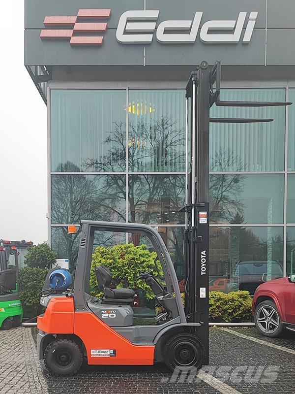 Toyota 02-8FGF20 Stivuitor GPL