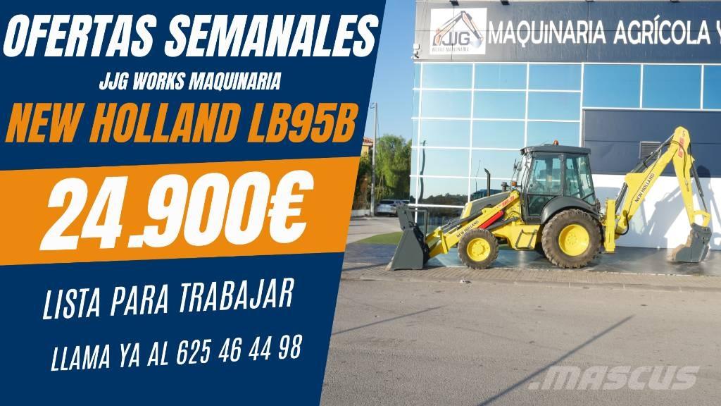 New Holland LB 95 B Buldoexcavatoare