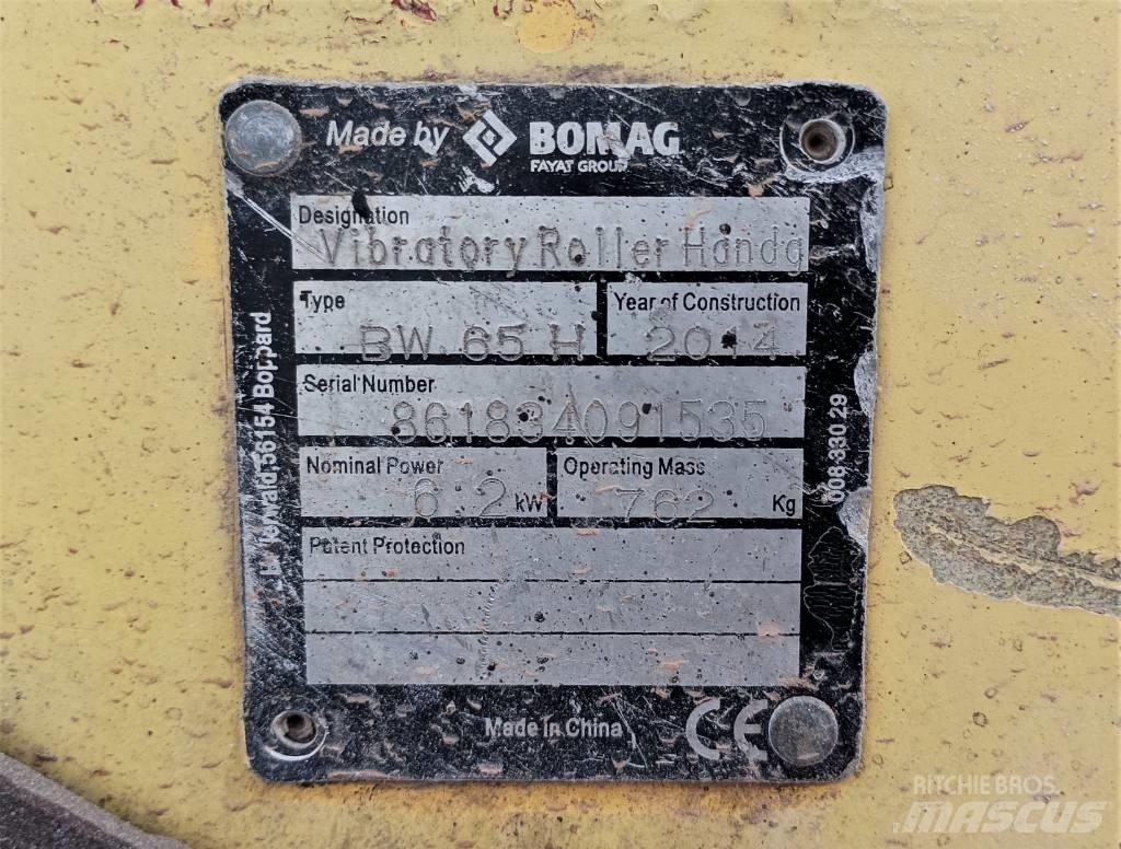 Bomag BW 65 H Cilindri compactori dubli