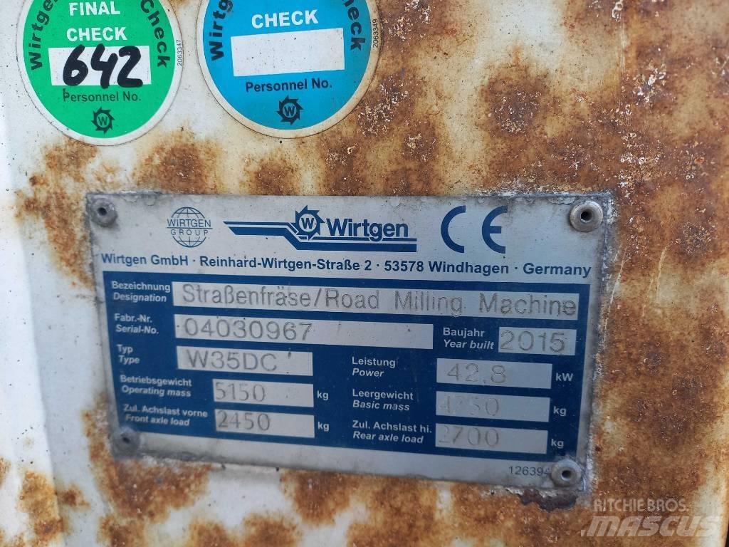 Wirtgen W 35 DC Reciclatori asfalt