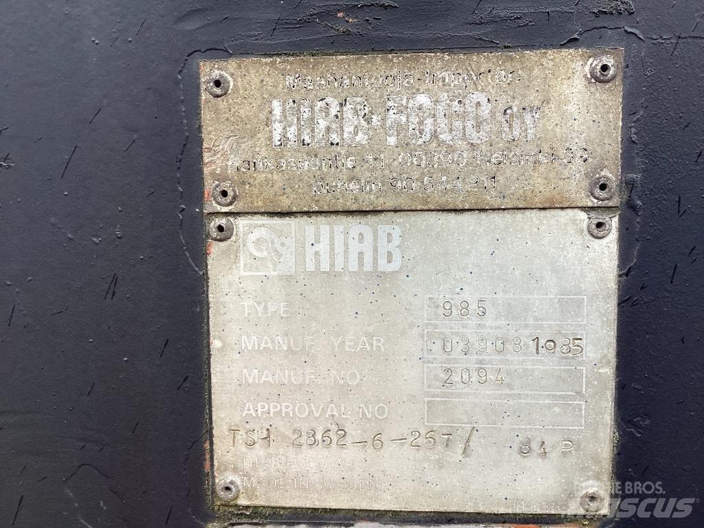 Hiab perävaunu Alte remorci