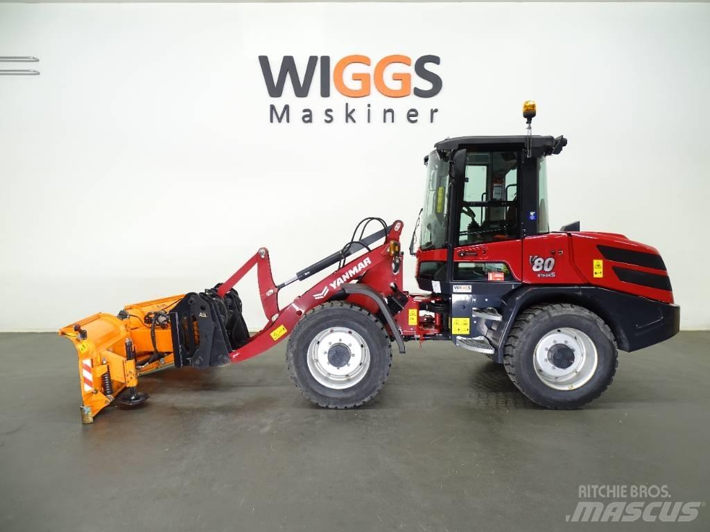 Yanmar V80-5 Incarcator pe pneuri