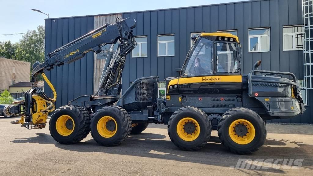 Ponsse Ergo 8W Combine forestiere
