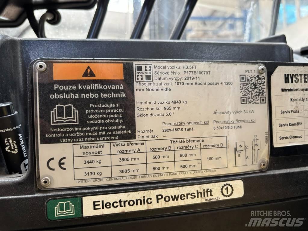 Hyster H3.5FT Stivuitor diesel