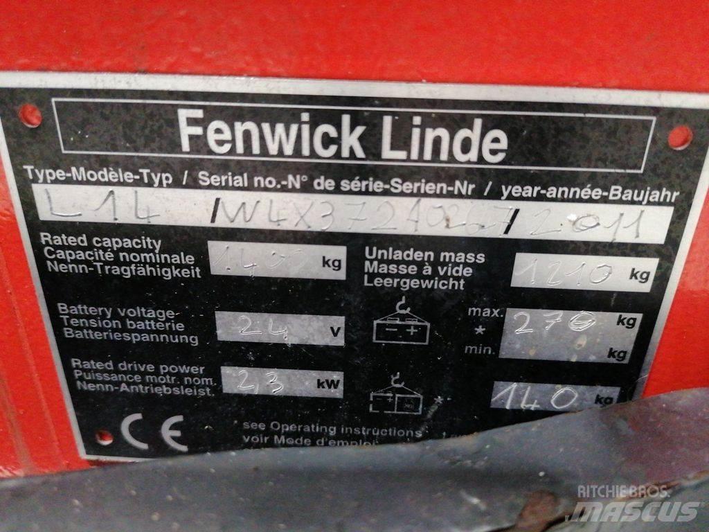 Linde L14 Transpaleta manuala