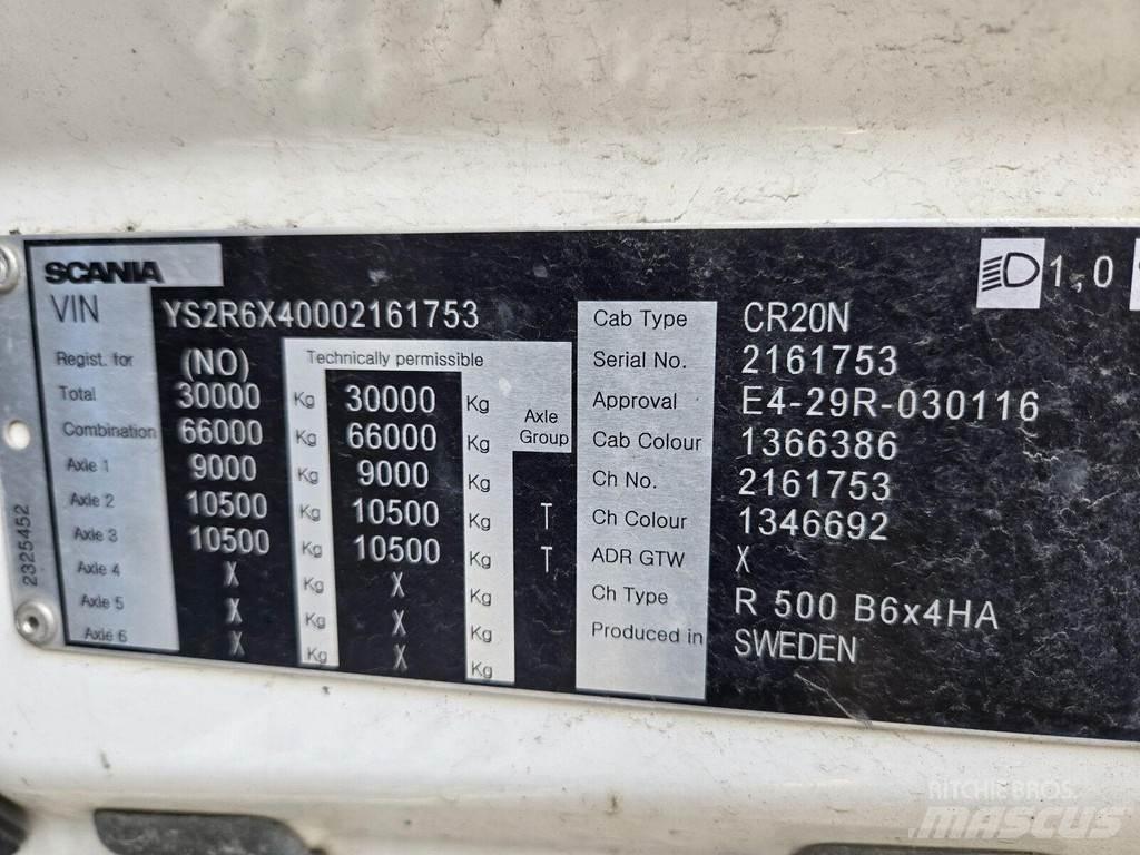 Scania R500 6X4 Autobasculanta