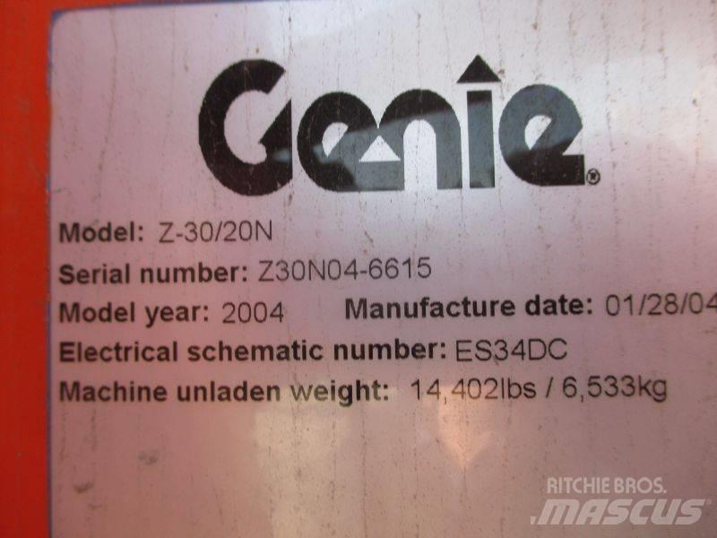 Genie Z 30/20 N Nacele cu brat articulat