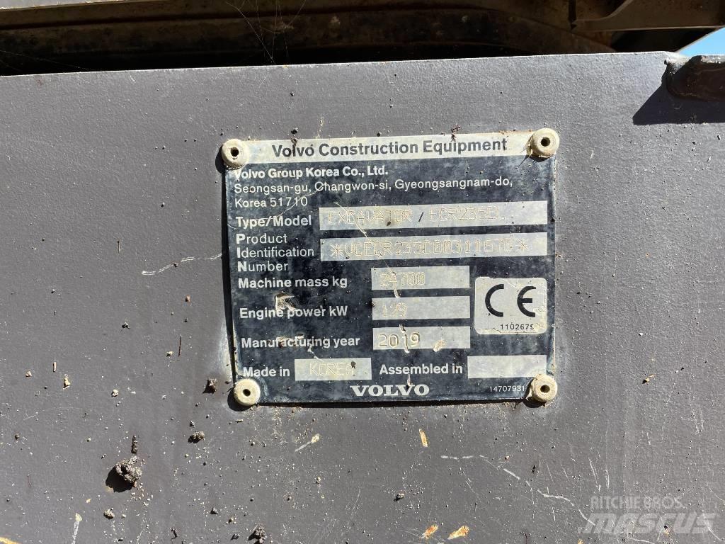 Volvo ECR 235 Excavatoare pe șenile
