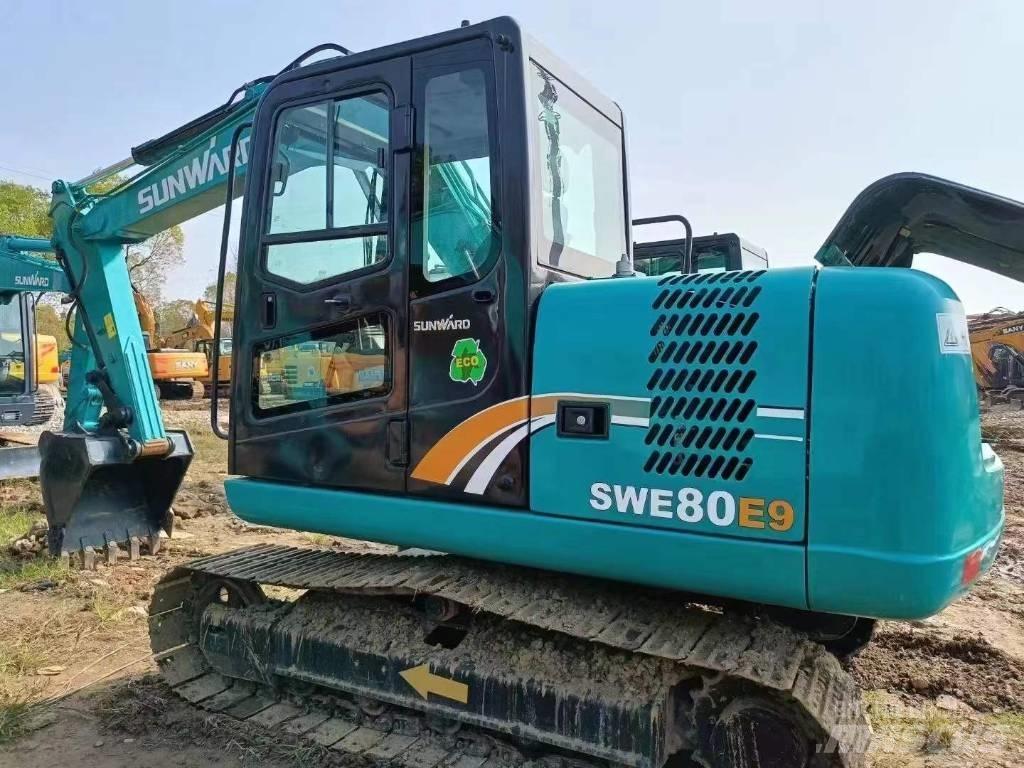 Sunward SWE 80 Excavatoare pe șenile
