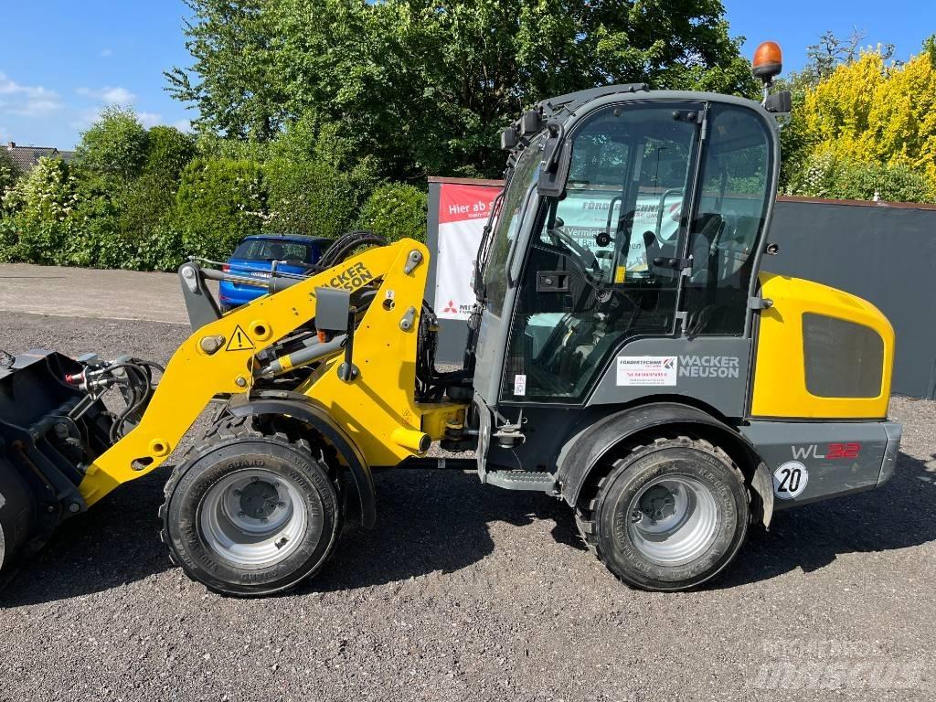 Wacker Neuson WL 32 Incarcator pe pneuri