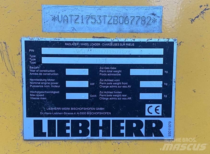 Liebherr L 526 Incarcator pe pneuri