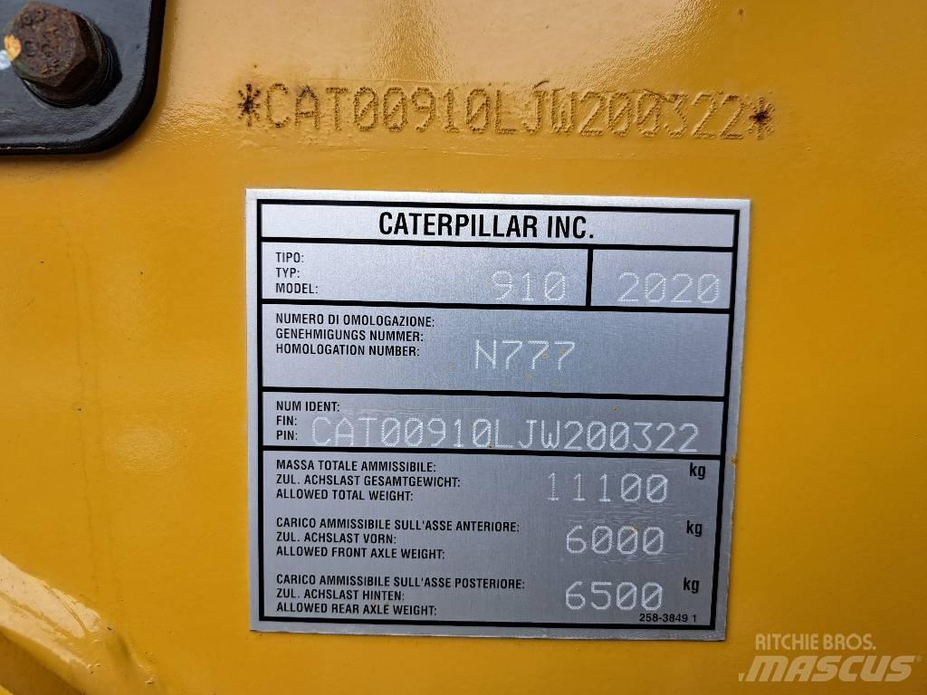 CAT 910 Incarcator pe pneuri