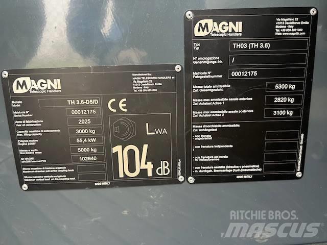 Magni TH 3.6 Stivuitoare telescopice