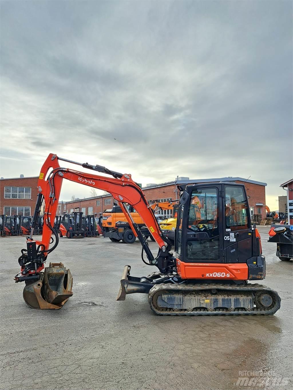 Kubota KX060-5 Mini excavatoare < 7t