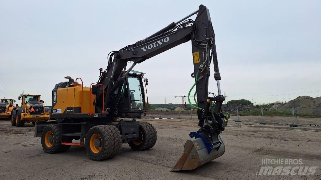 Volvo EWR 150 Excavatoare cu roti