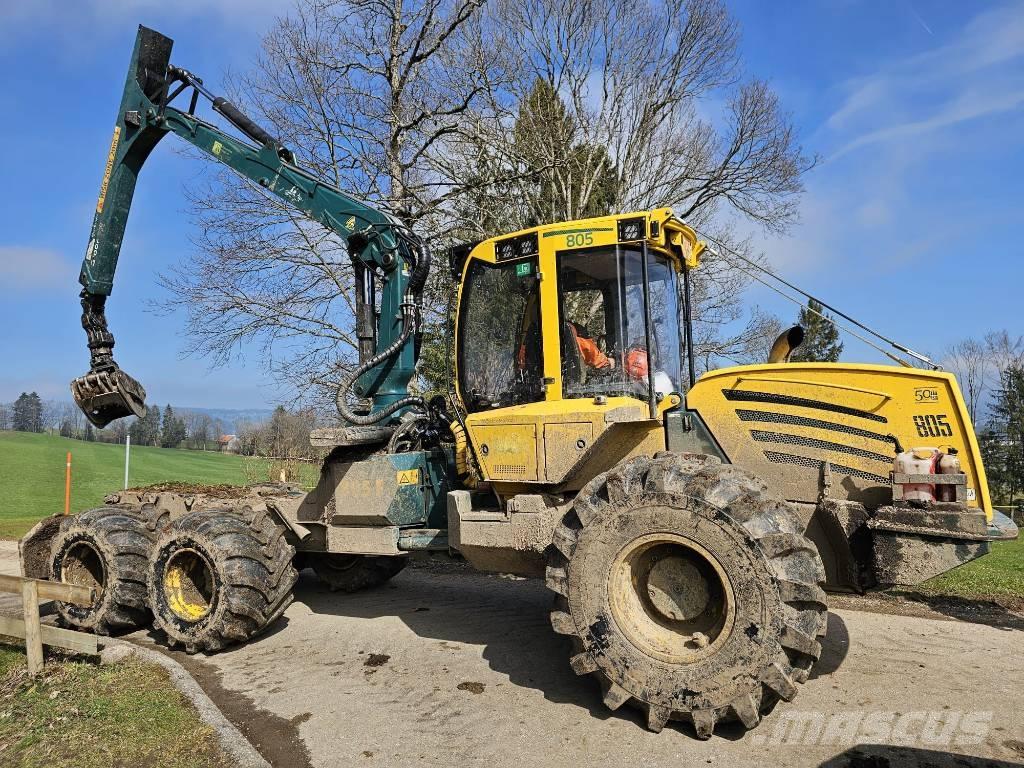 HSM 805 F Utilaje de manevrarea a bustenilor