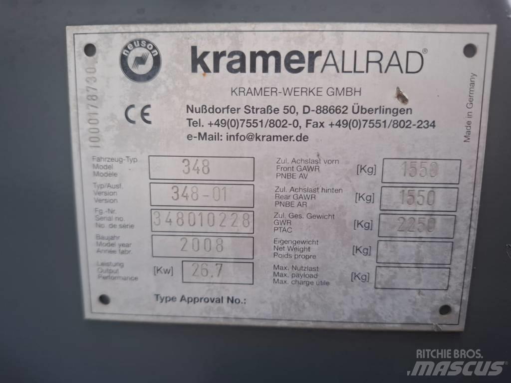 Kramer 350 Incarcator pe pneuri