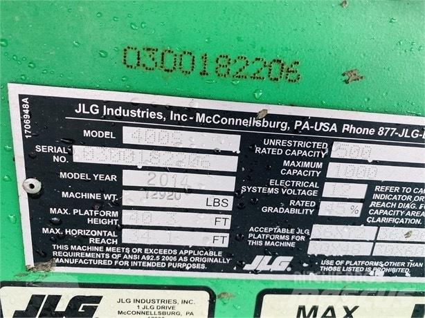 JLG 400 S Nacele cu brat telescopic
