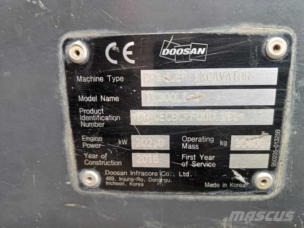 Doosan DX 300 LC-5 Excavatoare pe șenile
